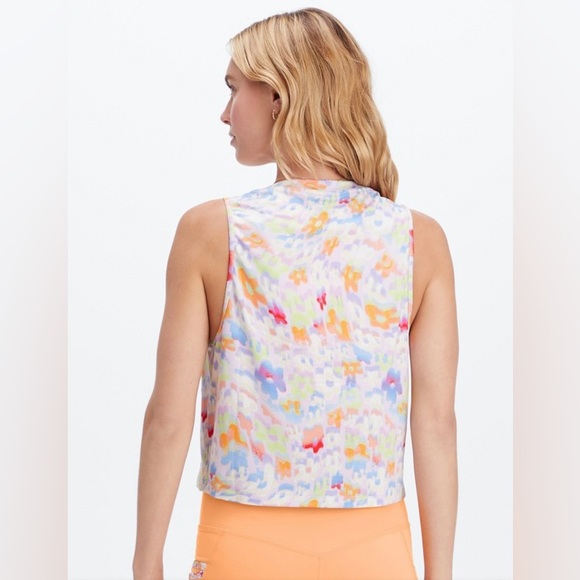 Fabletics Women's Dry-Flex Muscle Tank Size - M - New Wave Floral - Picture 9 of 11